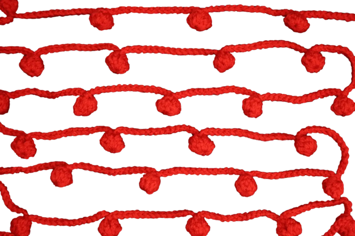 Berry Easy Crochet Garland – Fun and Festive Pattern for Beginners.