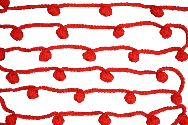 Berry Easy Crochet Garland – Fun and Festive Pattern for Beginners.