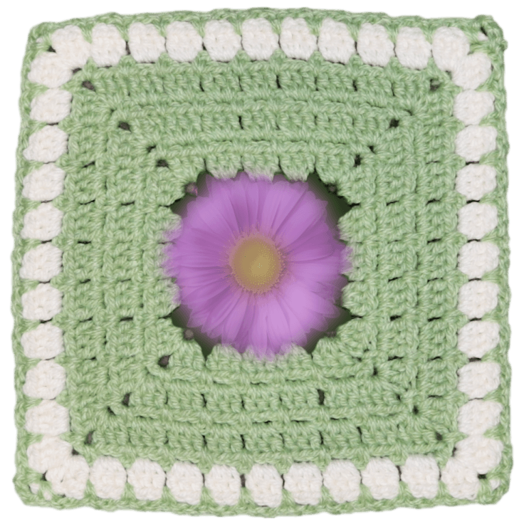 BloomScape CAL - Making the Square – Floral Granny Square Journey.