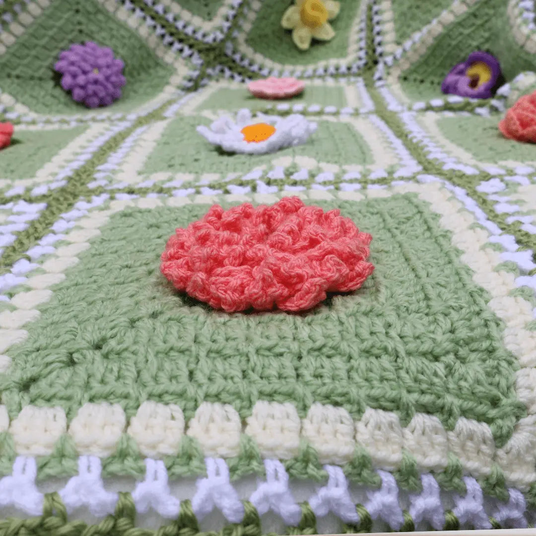 BloomScape CAL Crochet Join – Easy Crochet Joining Technique.