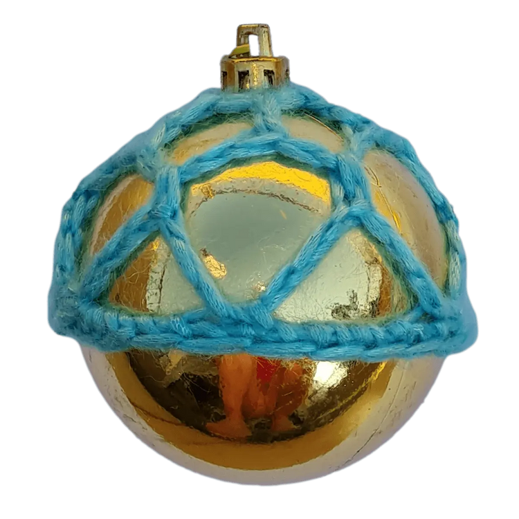 Bauble Skirts - Easiest Christmas Crochet Ornaments.