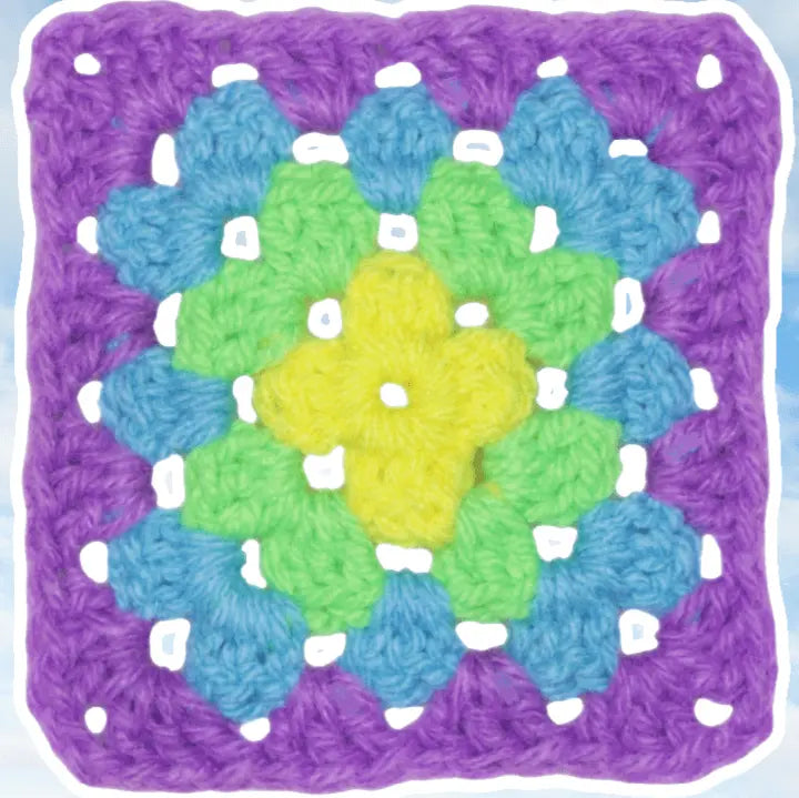 Color Changing Granny Square 2.0 – Vibrant and Easy Crochet Pattern