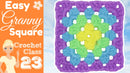 Color Changing Granny Square 2.0 – Vibrant and Easy Crochet Pattern.