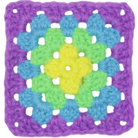 Color Changing Granny Square 2.0 – Vibrant and Easy Crochet Pattern.