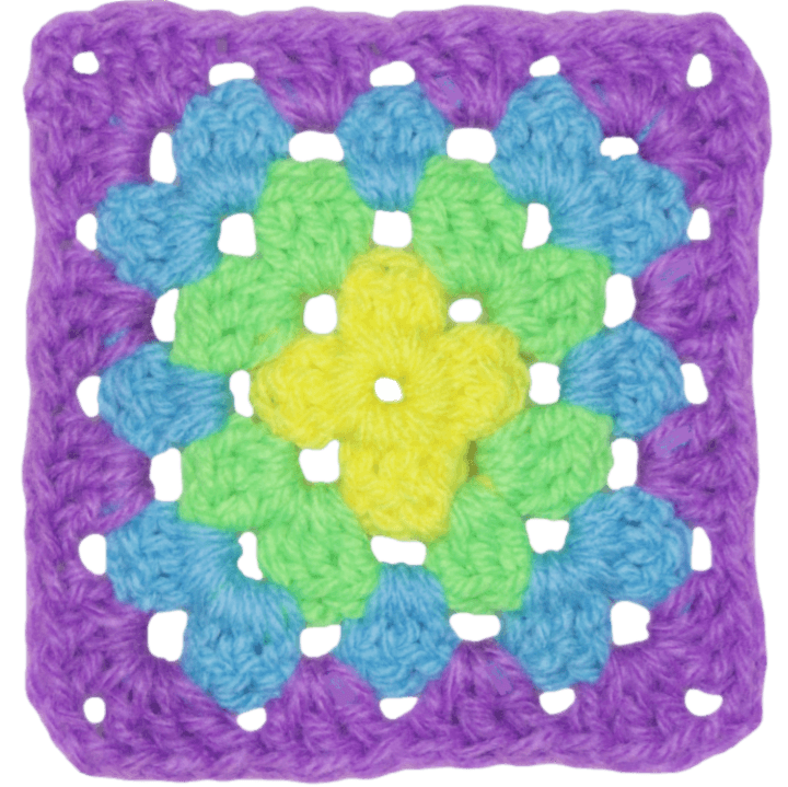 Color Changing Granny Square 2.0 - The Secret Yarnery