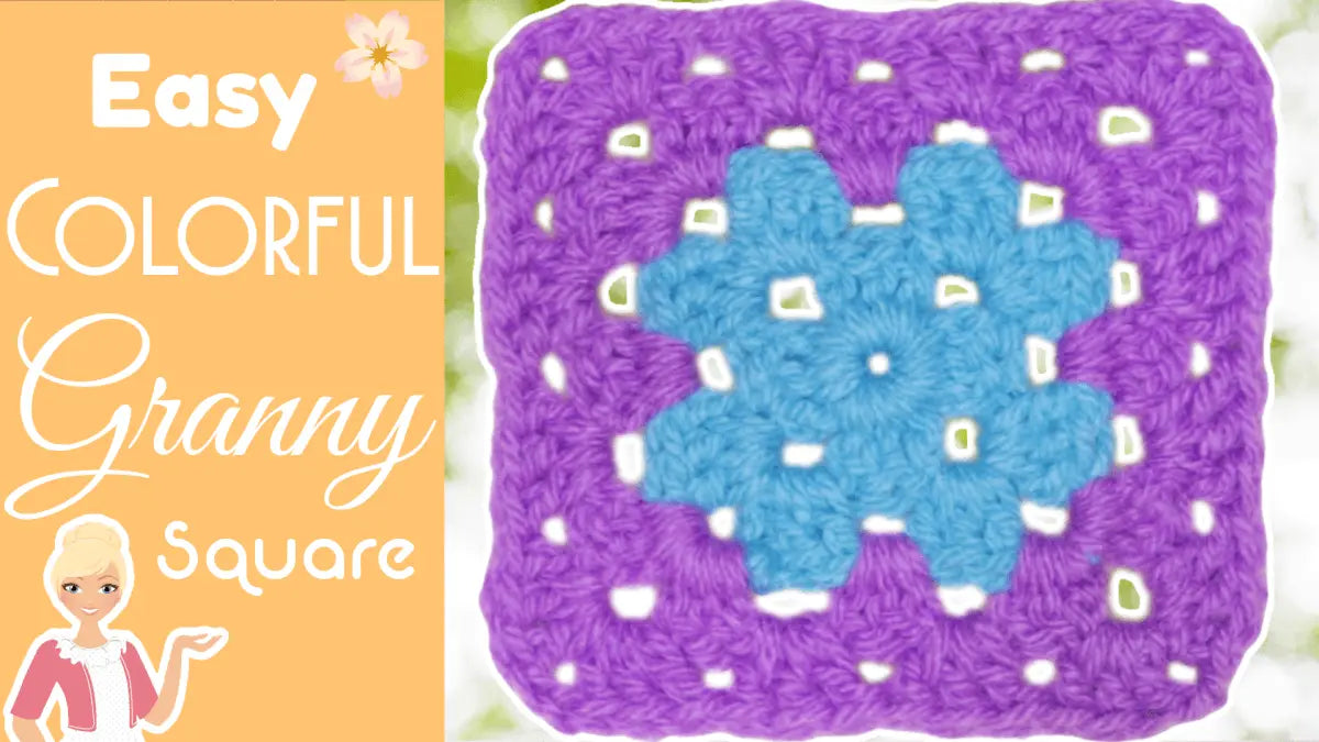 Ultimate Crochet Granny Square – Perfect Foundation Pattern for Any Project.