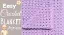 Coronation Crochet Baby Blanket – Elegant and Easy Pattern for Beginners.