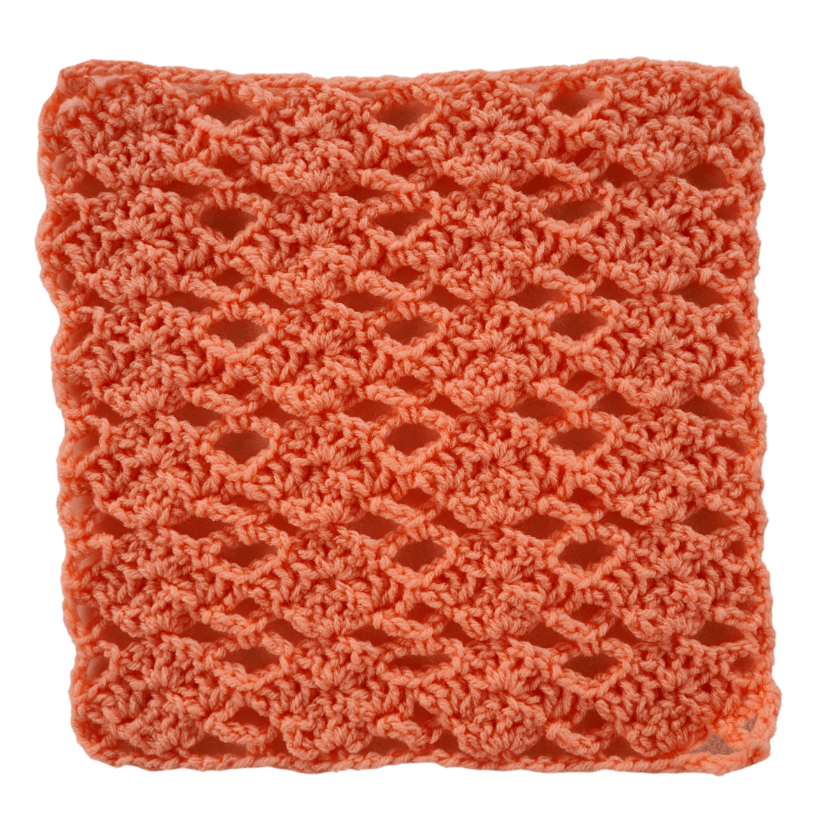 Diamond Trellis Square – Secret Stitches CAL Part 4 Crochet Pattern.