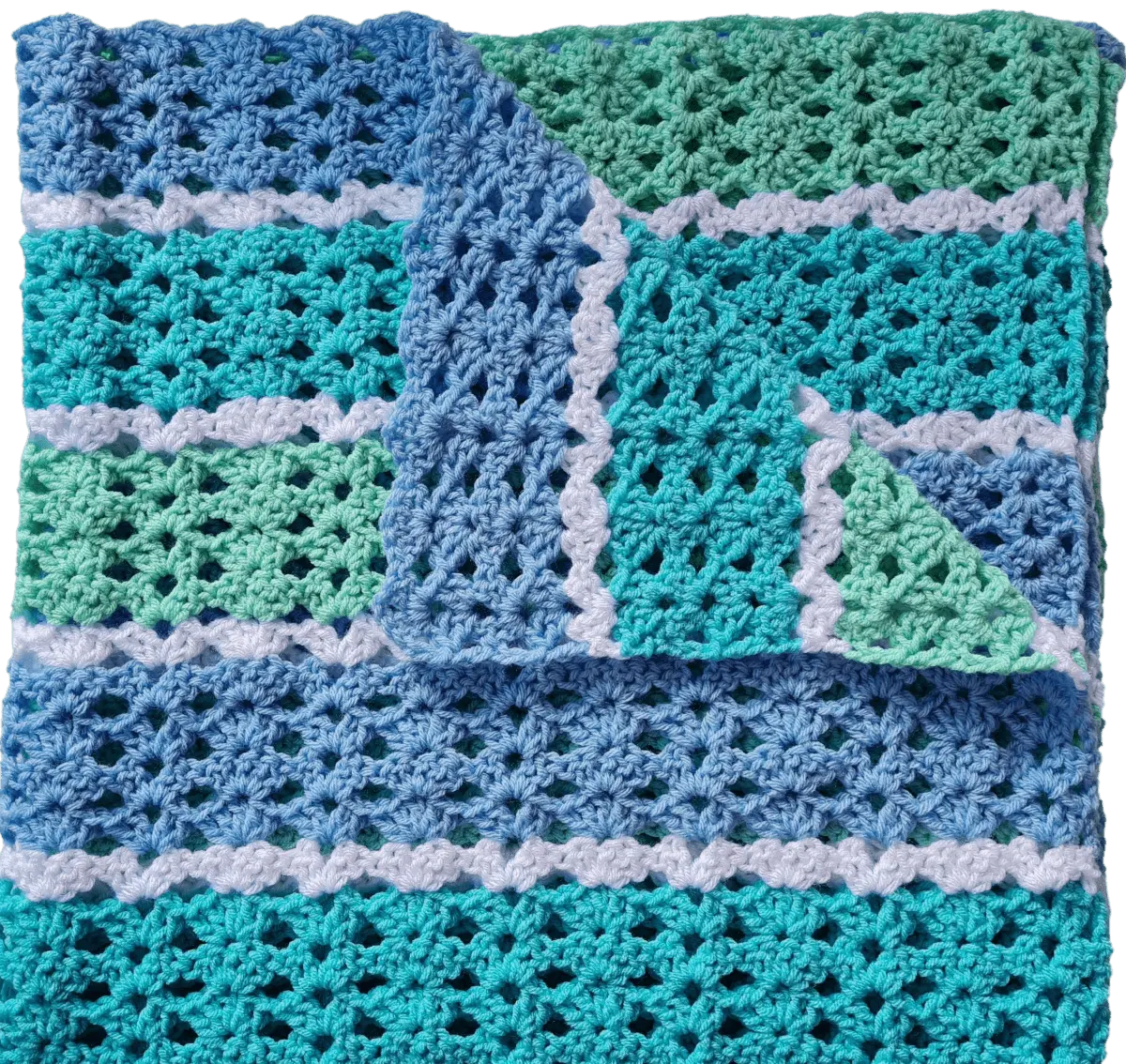 Dirty Granny Easy Crochet Baby Blanket – Cozy Pattern for Beginners.