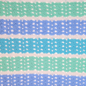 Dirty Granny Easy Crochet Baby Blanket - Easy to Follow Written Crochet Pattern - The Secret Yarnery