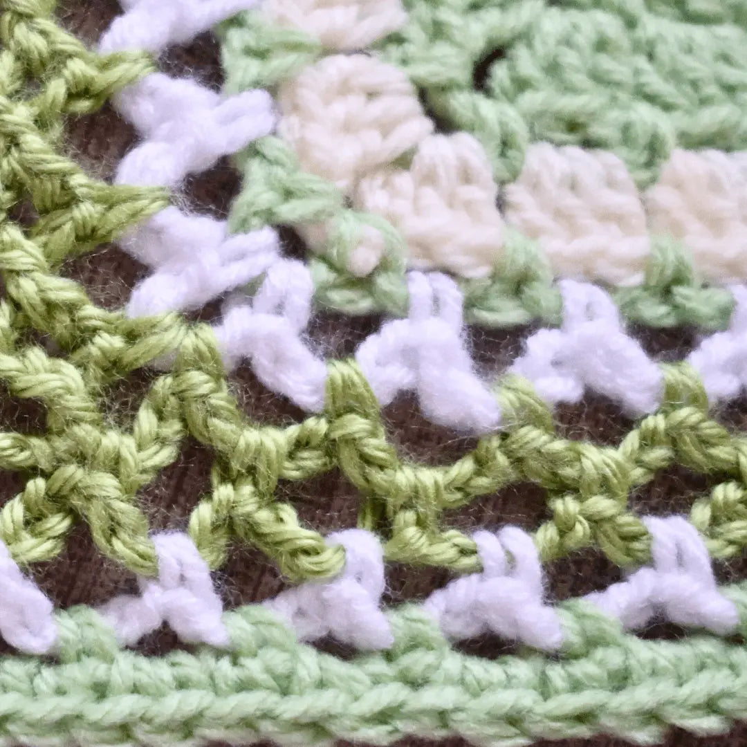 Double Flat Braid Crochet Join – Elegant Technique for a Professional Finish.