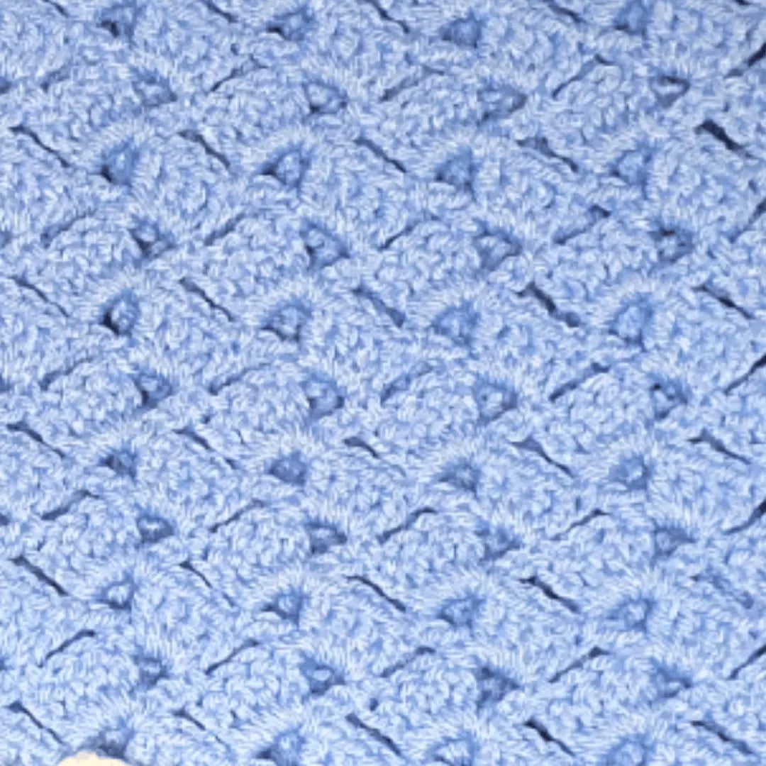 Drunken Granny Crochet Baby Blanket 2.0 with Border – Easy Pattern