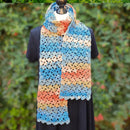 Drunken Granny Crochet Scarf – Fun and Easy Pattern.