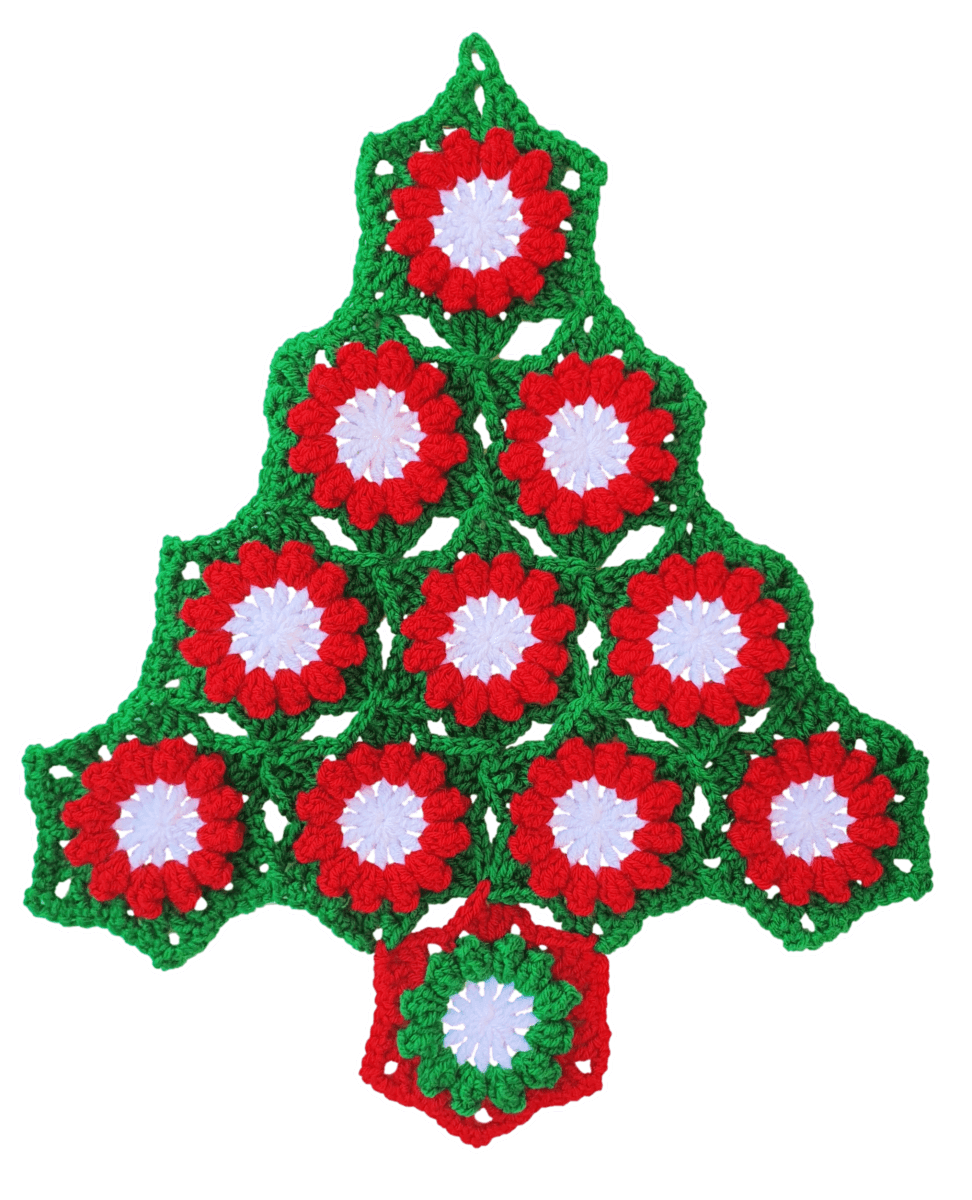 Easiest Crochet Christmas Tree - The Secret Yarnery