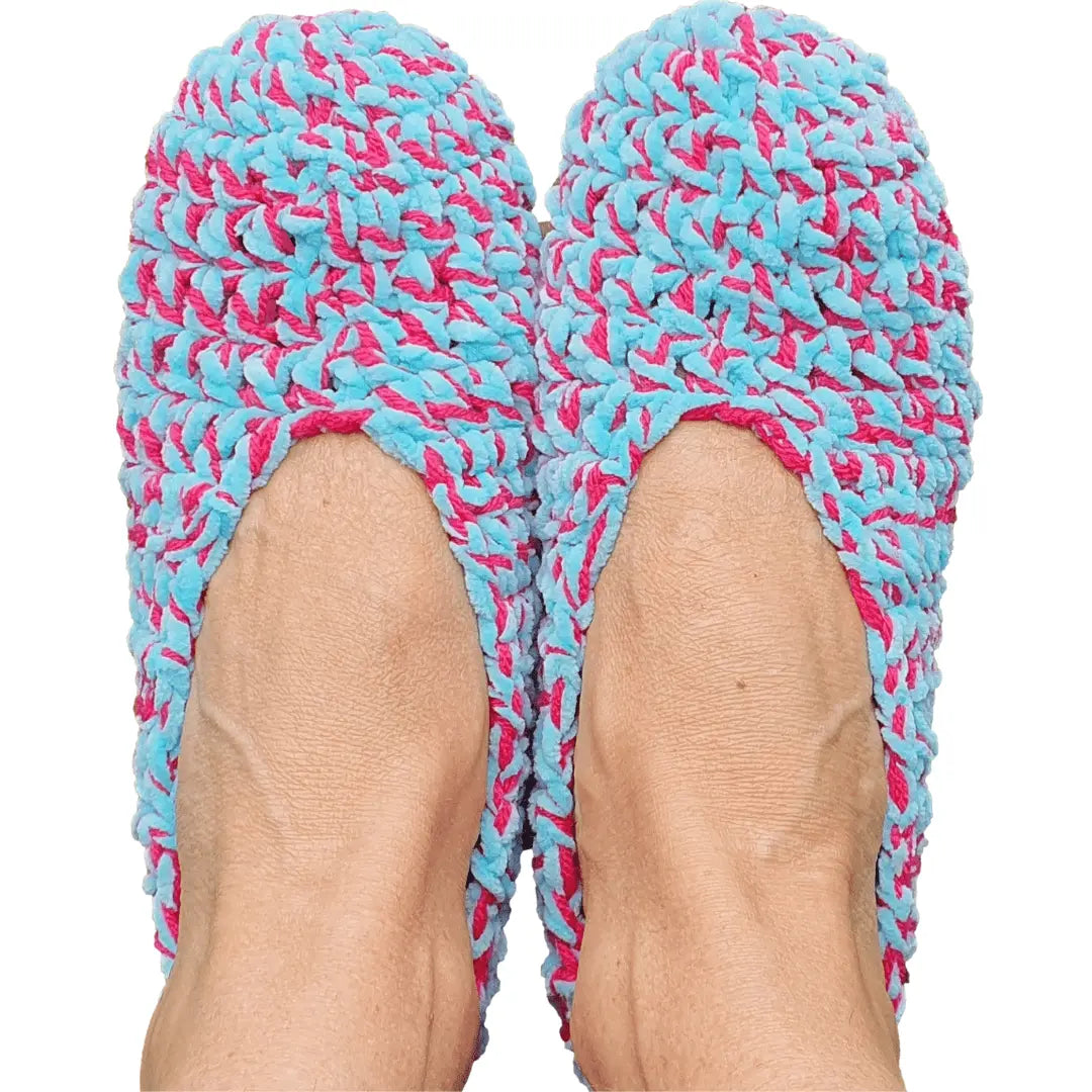 Easiest Crochet Slippers for Beginners.