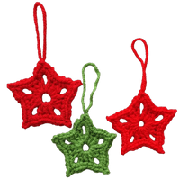 Easiest Crochet Star Christmas Ornament – Quick and Festive Pattern for Beginners.