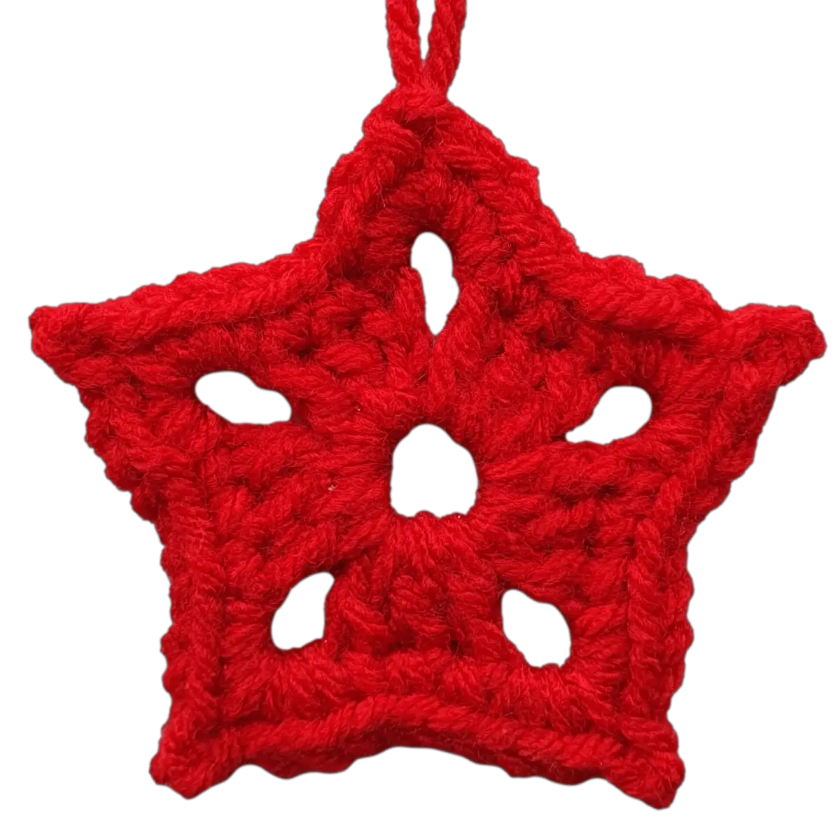 Easiest Crochet Star Christmas Ornament – Quick and Festive Pattern for Beginners.