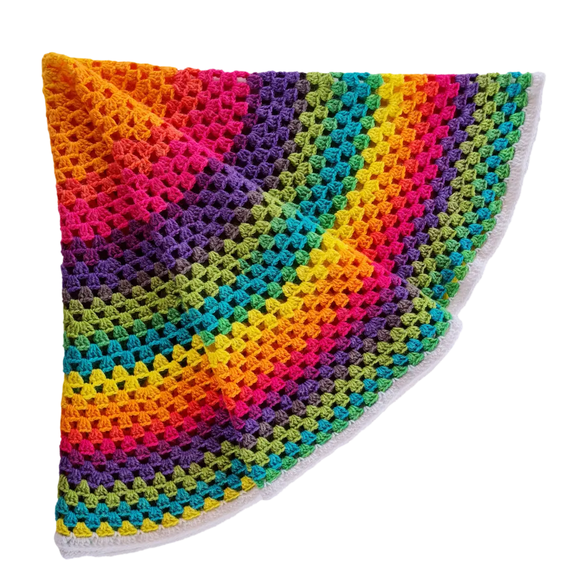 Easiest Round Granny Square Baby Blanket Secret Yarnery