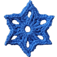 Easy 6 Pointed Star Crochet Ornaments – Fast Hanukkah Decorations.