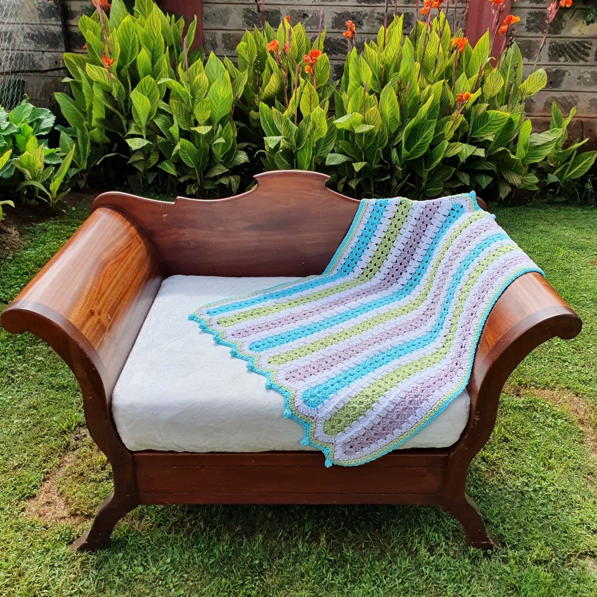 Easy Breezy Mile A Minute Baby Blanket - The Secret Yarnery