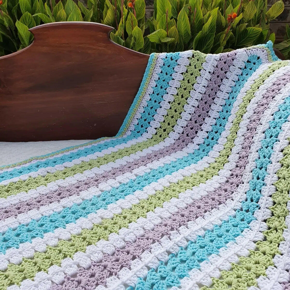 Easy Breezy Mile A Minute Baby Blanket – Quick Crochet Pattern.