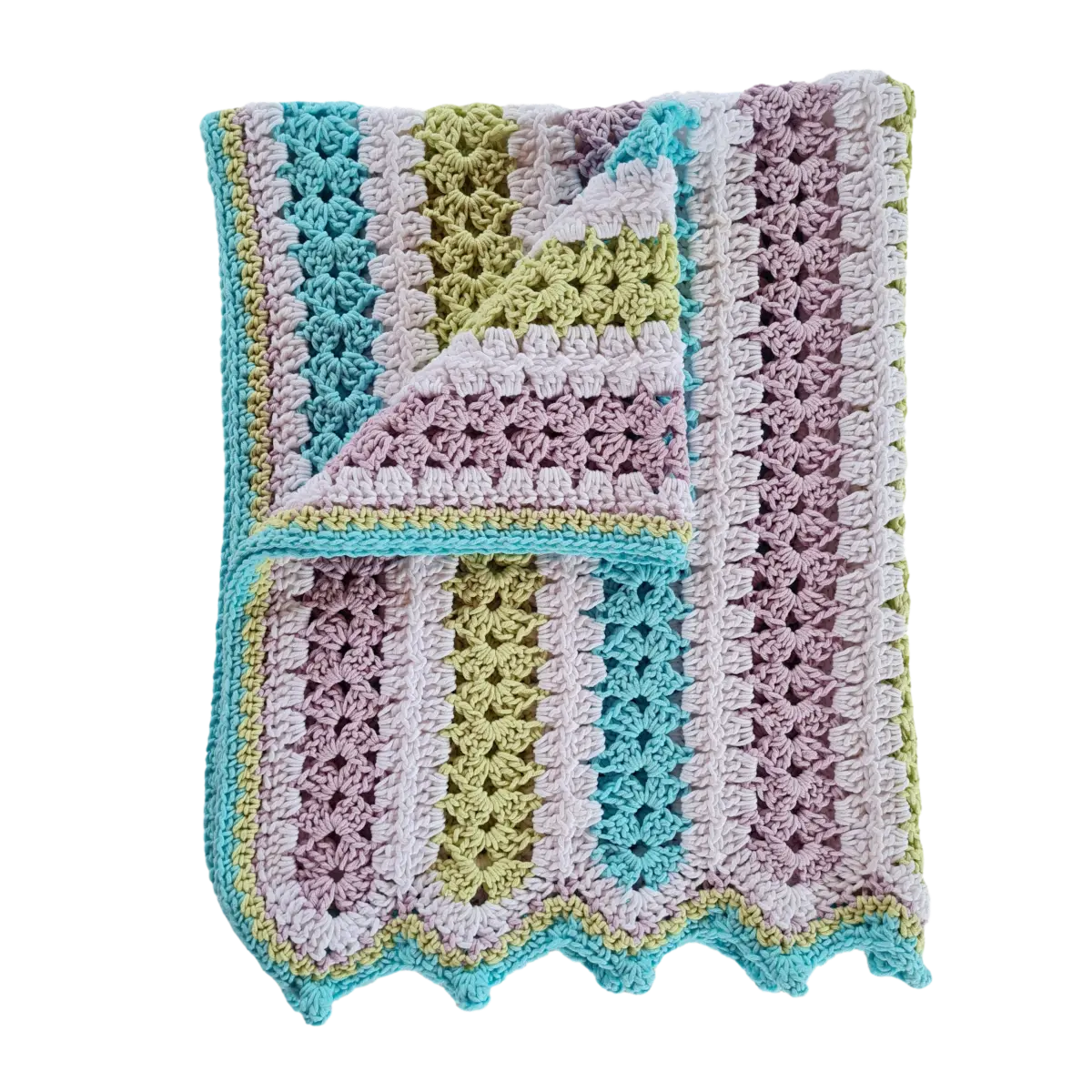 Easy Breezy Mile A Minute Baby Blanket – Quick Crochet Pattern.