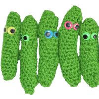 Easy Crochet Christmas Pickle – Fun Holiday Tradition for Families.