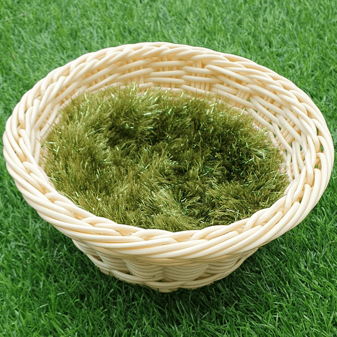 Easy Crochet Easter Basket Grass