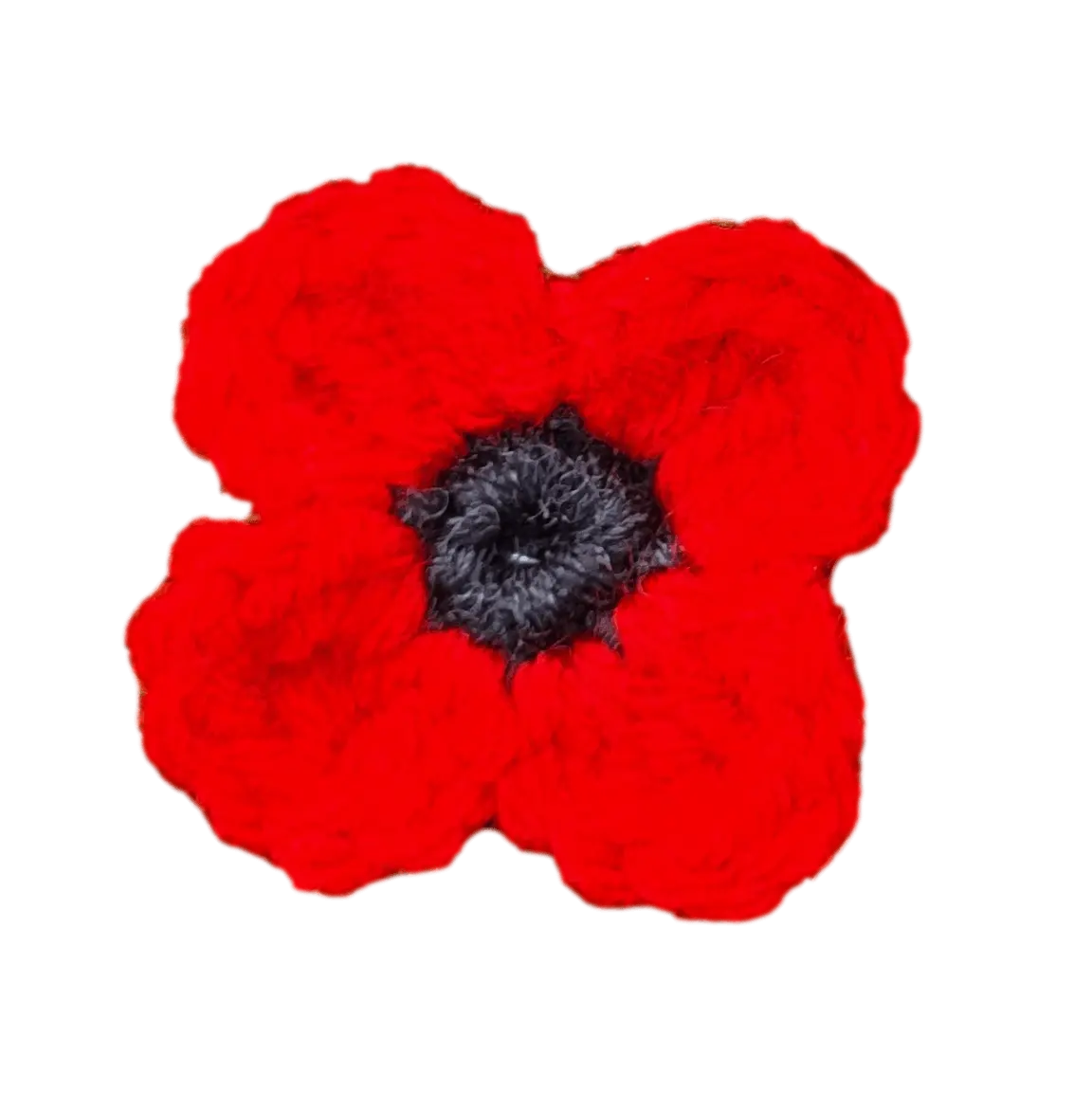 Easy Crochet Poppy Pin – Simple and Meaningful Pattern for Remembrance