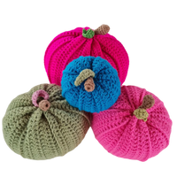 Easy Crochet Pumpkins – Step-by-Step Pattern in 3 Sizes.