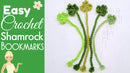 Easy Crochet Shamrock Bookmarks – Lucky and Fun Pattern for Beginners.