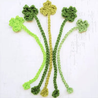 Easy Crochet Shamrock Bookmarks – Lucky and Fun Pattern for Beginners.