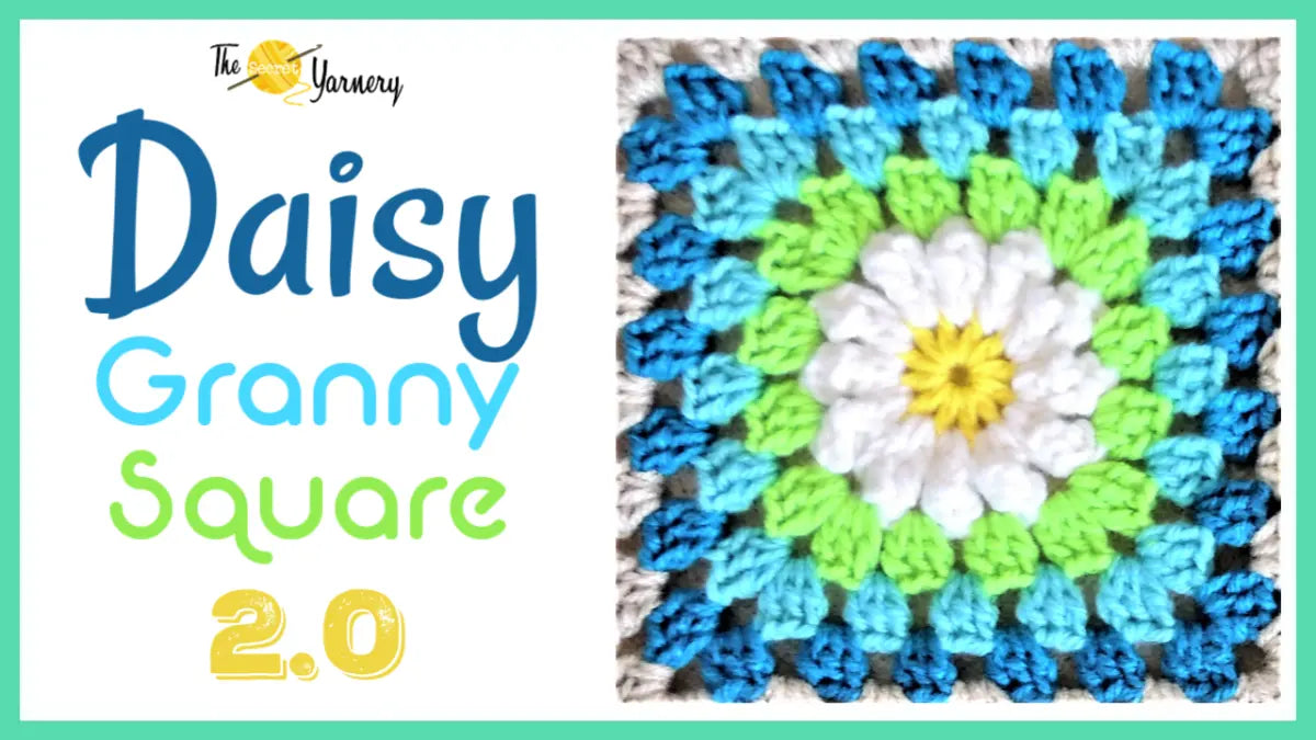 Easy Daisy Granny Squares.