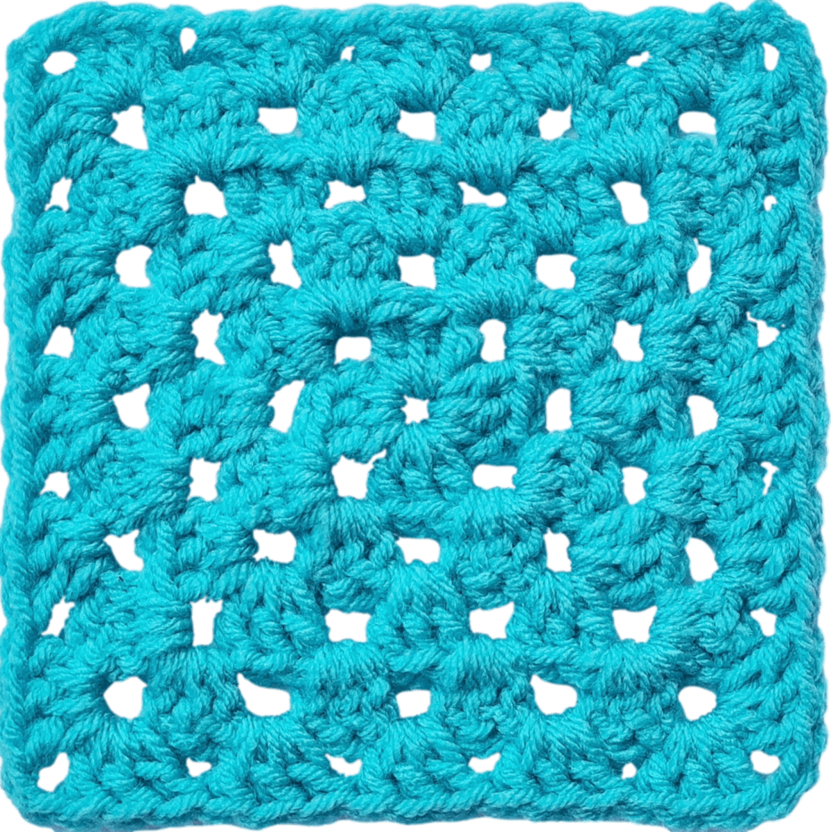 Easy Granny Square - No Seam, No Twist! Easy to Follow Written Crochet Pattern - The Secret Yarnery