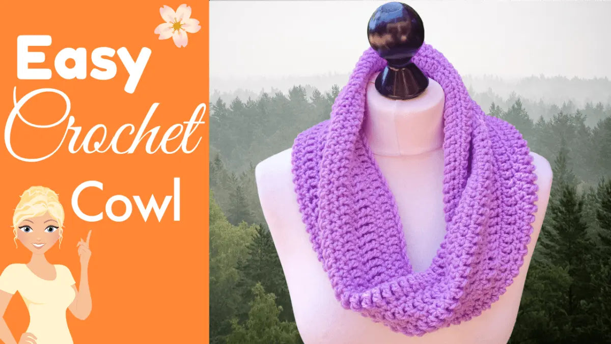 Easy Stitch Sampler Cowl – Fun and Textured Crochet Pattern Beginners