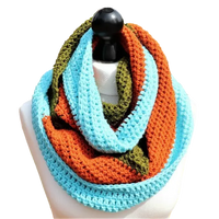 Fast & Easy Infinity Scarf – Quick Crochet Pattern for Beginners.