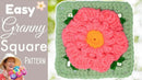 Hibiscus Flower Granny Square - BloomScape CAL Part 12.