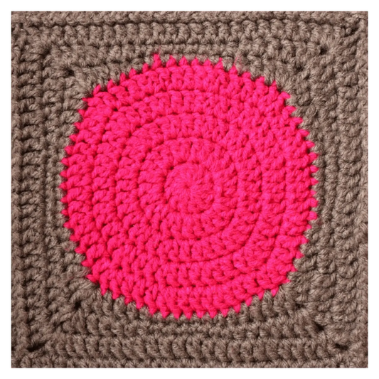 Making Circles into Squares – Easy Crochet Pattern for Stylish Squares.