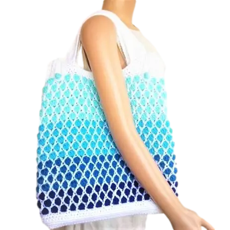 Marble Stack Tote – Easy Crochet Bag Pattern for Everyday Style