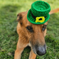 Mini Crochet Leprechaun Hat - Easy Clip On Style.