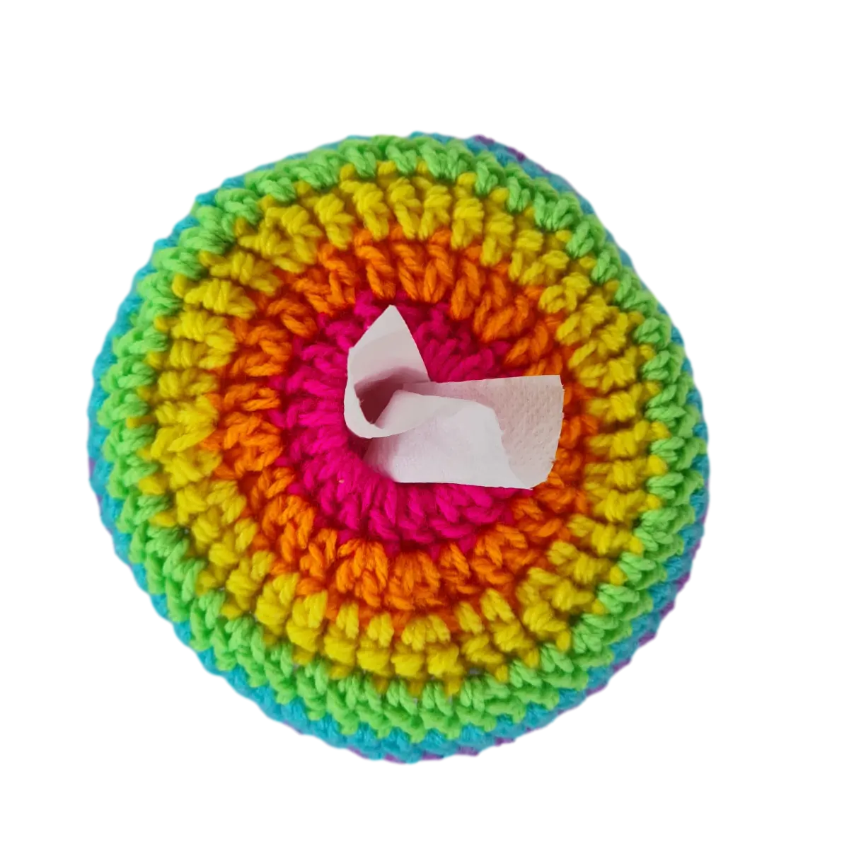 Mushroom Tissue Roll Cover – Cute and Easy Crochet Pattern