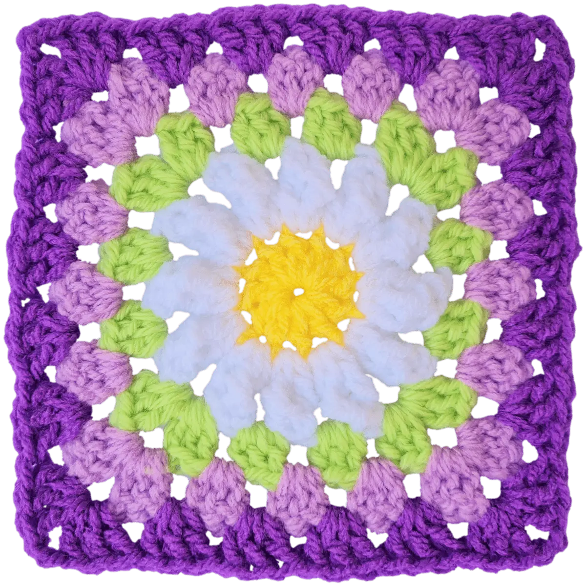 NEW Daisy Granny Square – Fresh and Easy Crochet Floral Pattern.