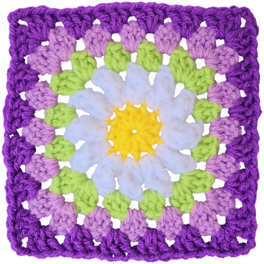 NEW Daisy Granny Square – Fresh and Easy Crochet Floral Pattern.