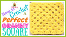 Perfect Granny Square with Invisible Join – Seamless Crochet Pattern for a Flawless Look.