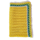 Pin Curl Granny Baby Blanket with Loops & Bridges Border – Elegant Crochet Pattern for Beginners.