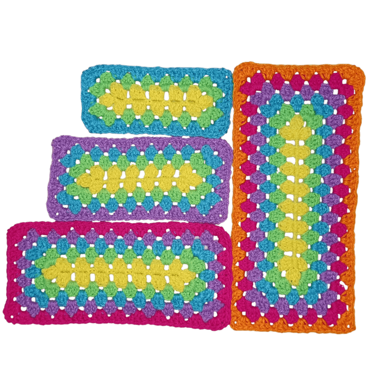 Rectangular Granny Pattern – Easy and Versatile Crochet Design