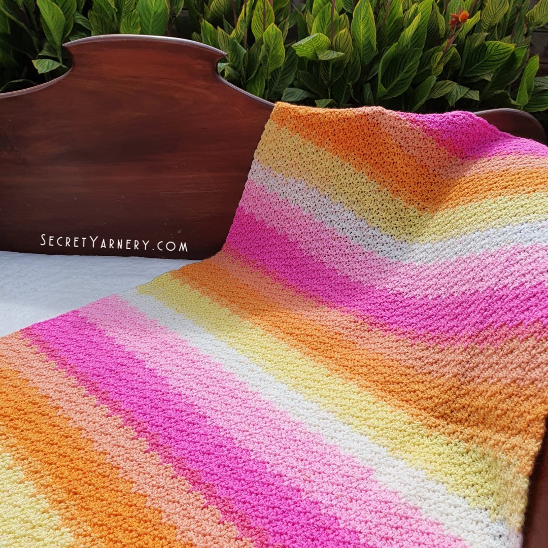 Speedy Granny Ruth Baby Blanket - The Secret Yarnery