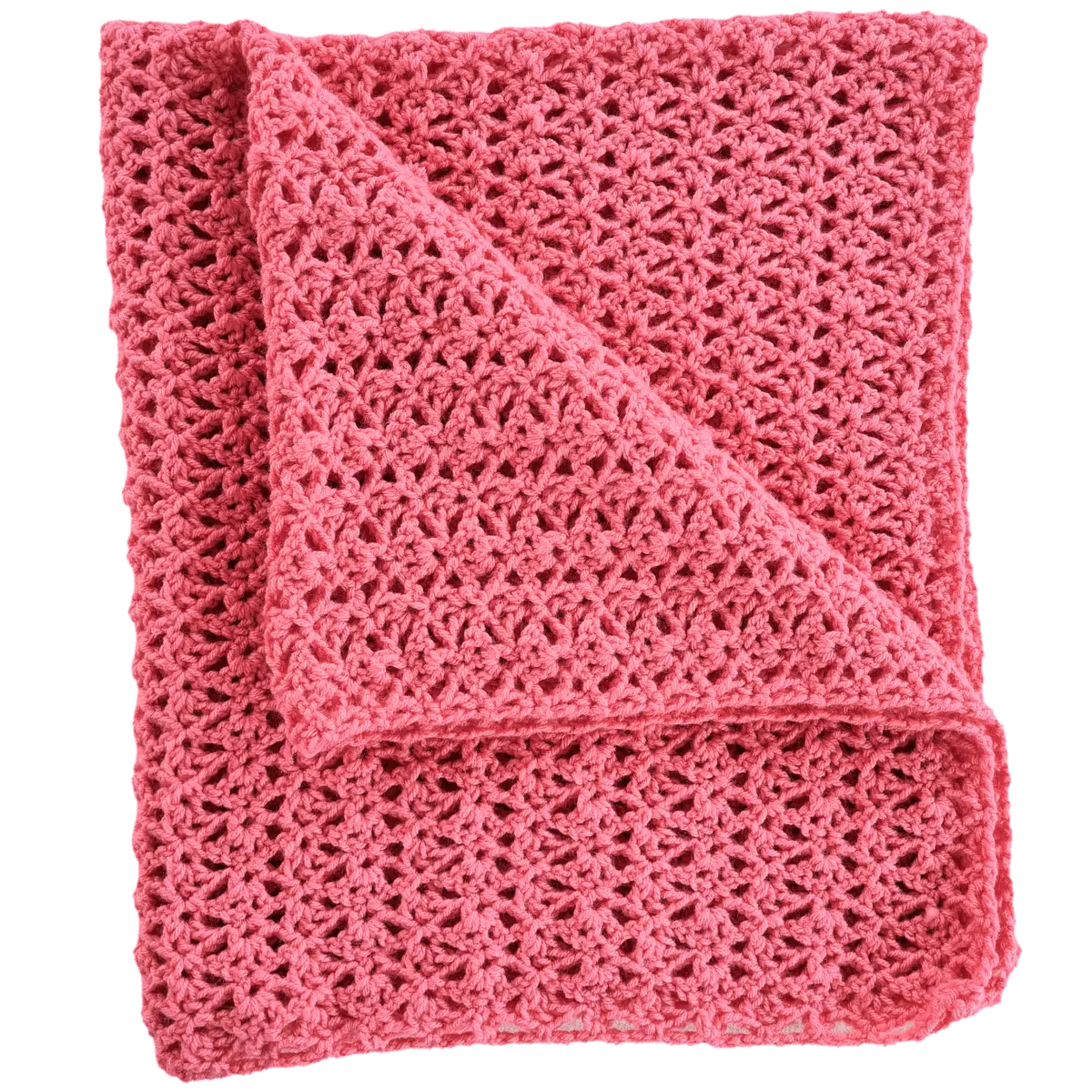 Sundae Granny Crochet Baby Blanket – Easy, Customizable One-Row Repeat.