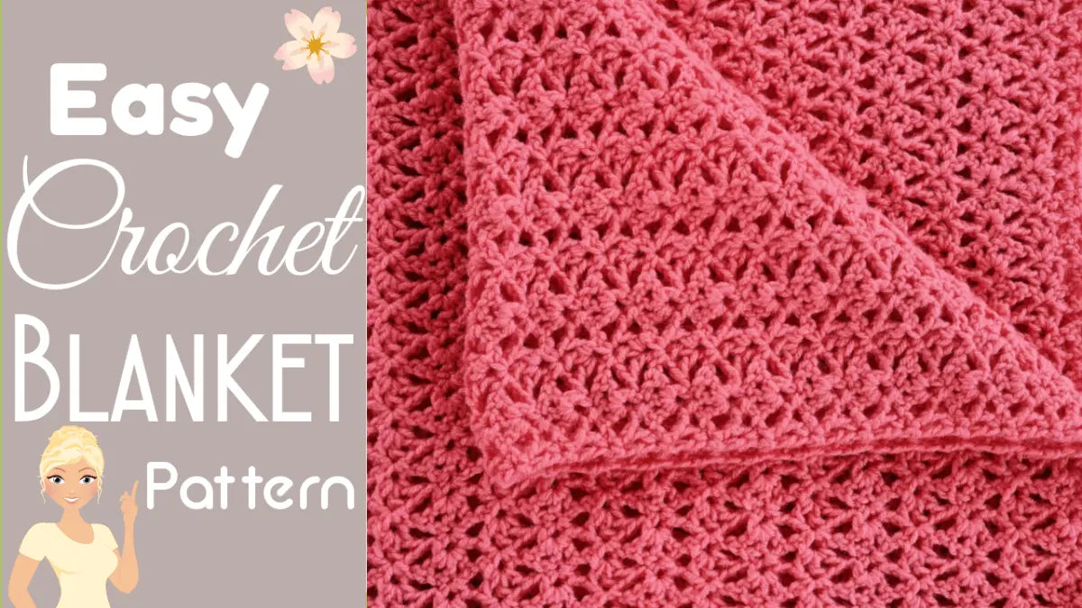 Sundae Granny Crochet Baby Blanket – Easy, Customizable One-Row Repeat