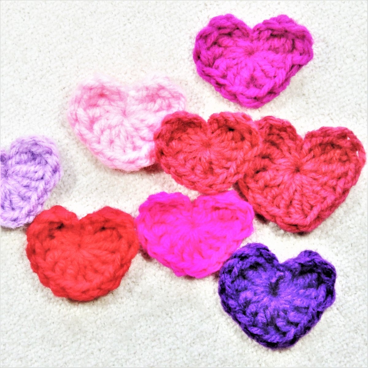 Super Fast Crochet Hearts – Quick and Easy Pattern for Beginners